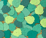 Plantable paper birch leaves