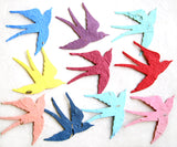 10+ Flower Seed Paper Birds - Swallows