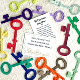 10+ Plantable Seed Paper Skeleton Keys