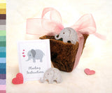 plantable paper confetti elephants and pots