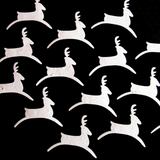 Recycled Ideas Favors plantable paper white reindeer