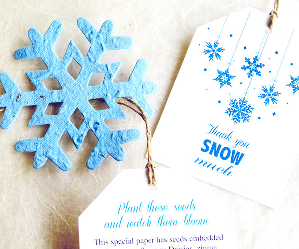 24-big-luggage-tags-and-seed-paper-snowflakes-thank-you-cards-recycled-ideas-favors