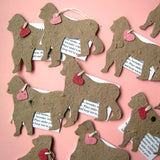Recycled Ideas Favors plantable seed paper gorillas