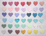 Recycled Ideas Favors plantable paper color chart