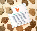 plantable paper confetti acorns for woodland wedding