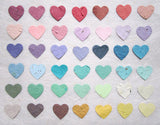 Recycled Ideas Favors plantable paper color chart