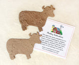 10+ Farm Birthday Party Favors - Plantable Flower Seed Paper Farm Animals Cows Rabbits Pigs Chicks