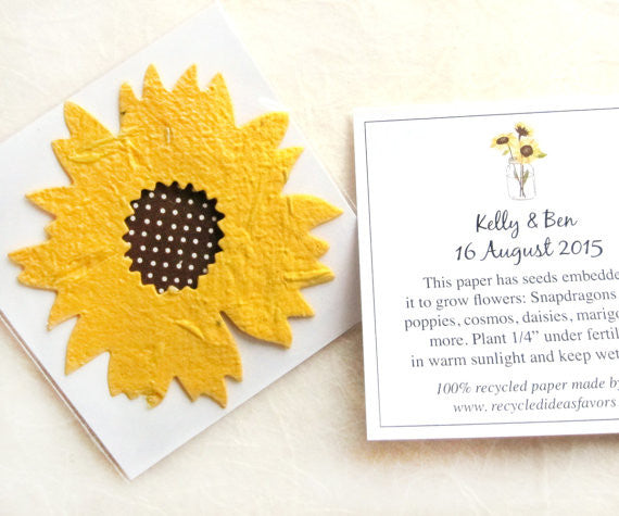 PLANTABLE SEED PAPER COASTERS — PAPERCRAFT MIRACLES LLC