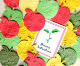 50 Confetti Apples Plantable Seed Paper