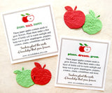 50 Confetti Apples Plantable Seed Paper