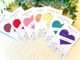 Tucked Hearts - Plantable Wildflower Favor Cards