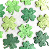 Two Inch Flower Seed Paper Clovers