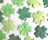 Two Inch Flower Seed Paper Clovers