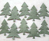 Recycled Ideas Favors plantable paper Christmas trees