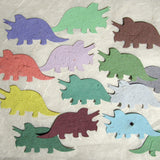 plantable paper dinosaur seed paper dino triceratops seeds