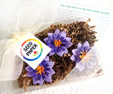 Recycled Ideas Favors plantable seed paper 3-D flowers 