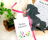 Recycled Ideas Favors plantable paper horse valentine