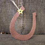 Recycled Ideas Favors plantable seed paper horseshoe and star
