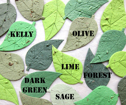 Lime Green Plantable Seeded Paper Sheets with Wildflower Seeds - 8.5 x 11  Size DIY Favors and Invitations
