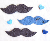 black seed paper mustaches