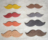 plantable flower seed paper mustaches