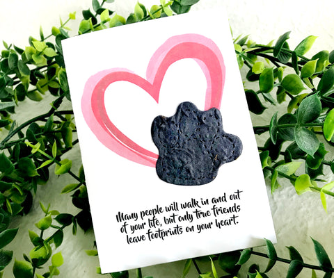 sympathy seeds to plant 50+ Plantable Pet Sympathy Cards with Flower Seeds - Black Paws