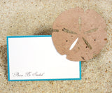 Recycled Ideas Favors plantable seed paper sand dollar and card