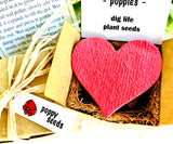 Poppy Seed Starting  Kit with Plantable Paper and Pot