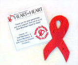 Recycled Ideas Favors plantable paper HIV/AIDS support ribbons