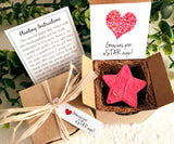 Spanish Language - Seed Paper Stars Thank You Gift Box with Plantable Pot - Spanish Teacher - Quinceañera Party Favors