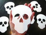 10 Seed Paper Skulls - Day of the Dead - Dia de los Muertos