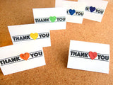 Recycled Ideas Favors thank you cards with plantable paper hearts