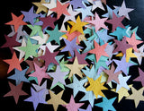 Recycled Ideas Favors plantable paper rainbow color stars