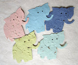 Recycled Ideas Favors plantable seed paper elephants