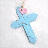 Recycled Ideas Favors plantable paper cross