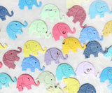 Recycled Ideas Favors plantable seed paper confetti assorted colors elephants
